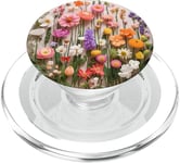 Bouquet de fleurs sauvages à motif floral PopSockets PopGrip pour MagSafe