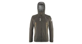 Veste impermeable millet k hybrid gore tex vert