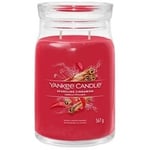 Yankee Candle - Sparkling Cinnamon Signature Candle ( třpytivá skořice ) - Vonná svíčka 368.0g