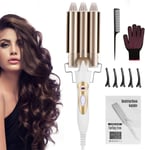 DazSpirit 3 Barrel Hair Waver Curling Iron 22mm for Trendy Style - 2020 Upgrade