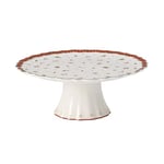 Villeroy & Boch – Toy's Delight Présentoir À Gâteau Rouge et Blanc, Compatible Micro-Ondes, Article De Noël, Decoration, Déco Noël Interieur Maison, Décoration Noël Table, Porcelaine Haut De Gamme