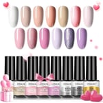 16:a Gel Nagellack Set 05