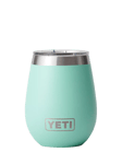 YETI Rambler Insulated Stainless Steel Wine Tumbler & Lid, 296ml, Seafoam