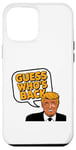 Coque pour iPhone 12 Pro Max The Comeback Commander : l'inauguration de Donald Trump