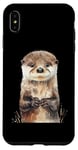 Coque pour iPhone XS Max Aquarelle Otter Baby