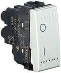 BTicino SNT4002NF Livinglight Bipolar Switch, Tech Grey