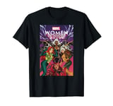 Marvel Women of Marvel Storm Rogue Jean Grey Scarlet Witch T-Shirt