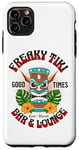 iPhone 11 Pro Max Tiki Bar and Lounge Retro Vintage Hawaiian Tiki Torch Hawaii Case