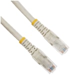 StarTech.com 1m CAT6 Ethernet Cable - White CAT 6 Gigabit Ethernet Wire -650MHz