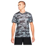 Nike DD6886 M NK DF TEE LGD CAMO AOP T-Shirt Mens Smoke Grey L