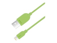 Sinox I-Media - Lightning-Kabel - Usb Hann Til Lightning Hann - 1 M - Grønn