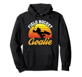 Retro Field Hockey Goalie Pullover Hoodie