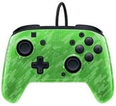 PDP Controller Faceoff Deluxe+ Audio Wired Switch Camo Green