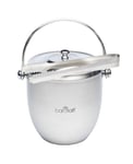 Stainless Steel Ice Bucket with Lid and Tongs