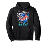 be kind rainbow fish teacher life teaching back to school Pullover Hoodie