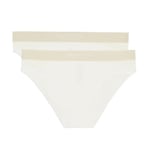 Marc O Polo Casual Brief Truser 2P Hvit bomull Medium Dame