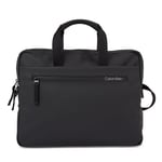 Laptopväska Calvin Klein Rubberized Slim Conv Laptop Bag K50K510796 Svart