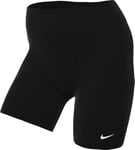 Nike Short W NP Lpp 15,2 cm Mid Thigh Length Tight, Noir/Blanc, L Femme