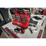 Milwaukee M18 6 Bay Packout Compatible 4932480163