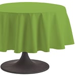 Coucke Nappe Ronde Uni Brocoli Coton 235 cm