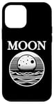 Coque pour iPhone 12 mini Design simple lune : style rétro et minimalisme