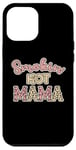 Coque pour iPhone 12 Pro Max Retro Smoking Hot Mama Cheetah Rose Blush Sexy Mom