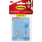 Command - 3M Strips pack multiple transparent Contenu: 16 parties W288822