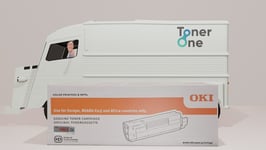 Geniune Oki 44469705 Toner Cartridge - Magenta