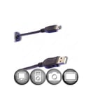 Cable Mini USB B 5 contacts male USB A male