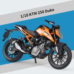 1:12 Scale KTM RC8 metalliseos skootteri Urheilupyörä Diecasts Lasten Lelut Moottoripyörät Ajoneuvot Kilpamallikopiot Huoneen sisustus lahja pojille