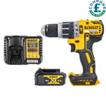 Dewalt DCD796 18v XR Brushless Compact Combi Drill + 1 x 4Ah Battery & Charger