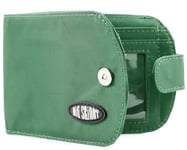 Big Skinny Women's Taxicat Bi-Fold Slim Wallet, Holds Up to 25 Cards, Verdant Green