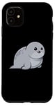 iPhone 11 Kawaii Fat chubby seal Funny Adorable Seal Case