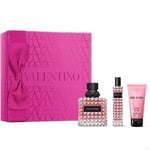 VALENTINO BORN IN ROMA 100ML EDP SPRAY 3 PIECE BRAND NEW GIFT SET 2024