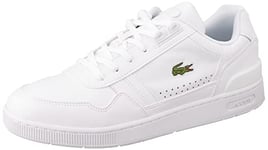 Lacoste Sport Homme T-Clip Baskets, WHT/WHT, 40 EU