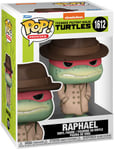 Les Tortues Ninja - Figurine Pop! Raphael Avec Avec Manteau Et Chapeau 9 Cm