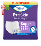 TENA Pants Night Super - Medium - 8 Packs of 10 - Multi Pack Incontinence Pants