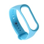 Xiaomi Mi Band 3 klockarmband romb textur sport silikon - Blå