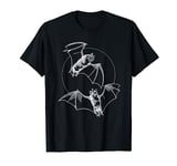 Bat Halloween Lover Gift Spooky Bat Shirt Cool Goth Bats T-Shirt