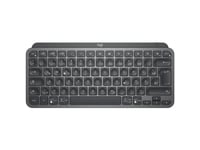 Logitech MX Keys Mini Wireless Keyboard (Graphite) - Deutsch (Qwertz) Layout