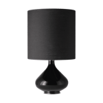 Flavia Lamps Flavia bordslampa svart lampfot Lino Negro M