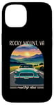 iPhone 14 Rocky Mount Virginia Retro Highway Nostalgic Car Design Case