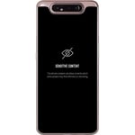 Samsung Galaxy A80 Genomskinligt Skal sensitive content