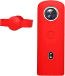 Étui de Protection en Silicone avec Couvercle d'Objectif pour Ricoh Theta SC2 360° Housse de Protection pour Caméra d'action Anti-Rayures Anti-Poussière Accessoires Pièce de Rechange.[G1452]