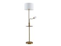 Lindby - Aovan Gulvlampe w/USB Bronze