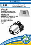 Hanestroem – Vacuum cleaner bags K59 fits: BOSCH BSN1… / SIEMENS Smily