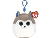 Ty Maskot Nyckelring Ty Squish-A-Boos Slush - Husky 8.5Cm 36562