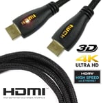 LED HDMI ETHERNET CABLE Yellow Gaming PC Computer Screen Monitor TV 4K 2160p ARC