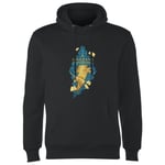 Shazam! Fury of the Gods Realm Of The Gods Hoodie - Black - M - Noir