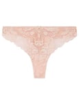 Women'secret Culotte brésilienne Micro Pink Nude, Rose, L